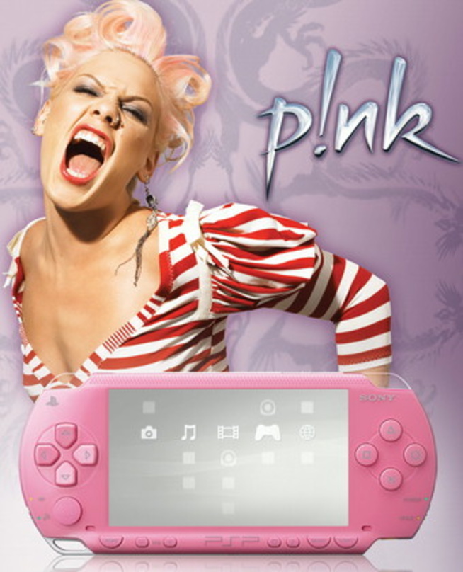 Brand-Partnership: Pink und die PSP