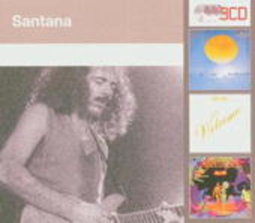 Santana – 3 CD Set - Caravanserai/Welcome/Amigos