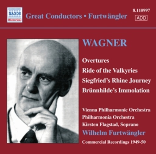Wilhelm Furtwängler/Vienna Philharmonic Orchestra – Overtures/Ride Of The Valkyries/Siegfried's Rhine Journey (Recordings 1949-50)