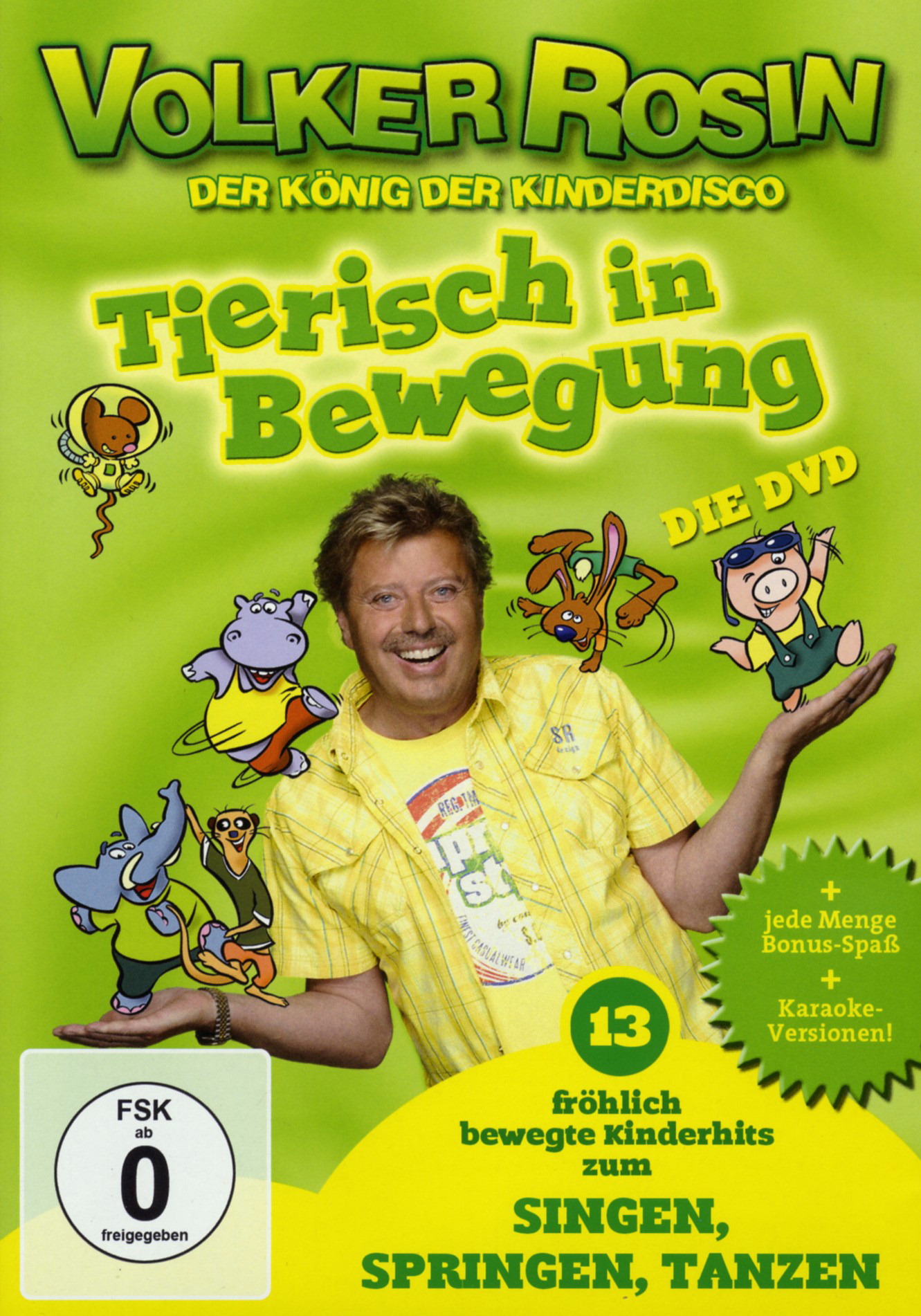 Volker Rosin – Tierisch in Bewegung - Singen, Springen, Tanzen