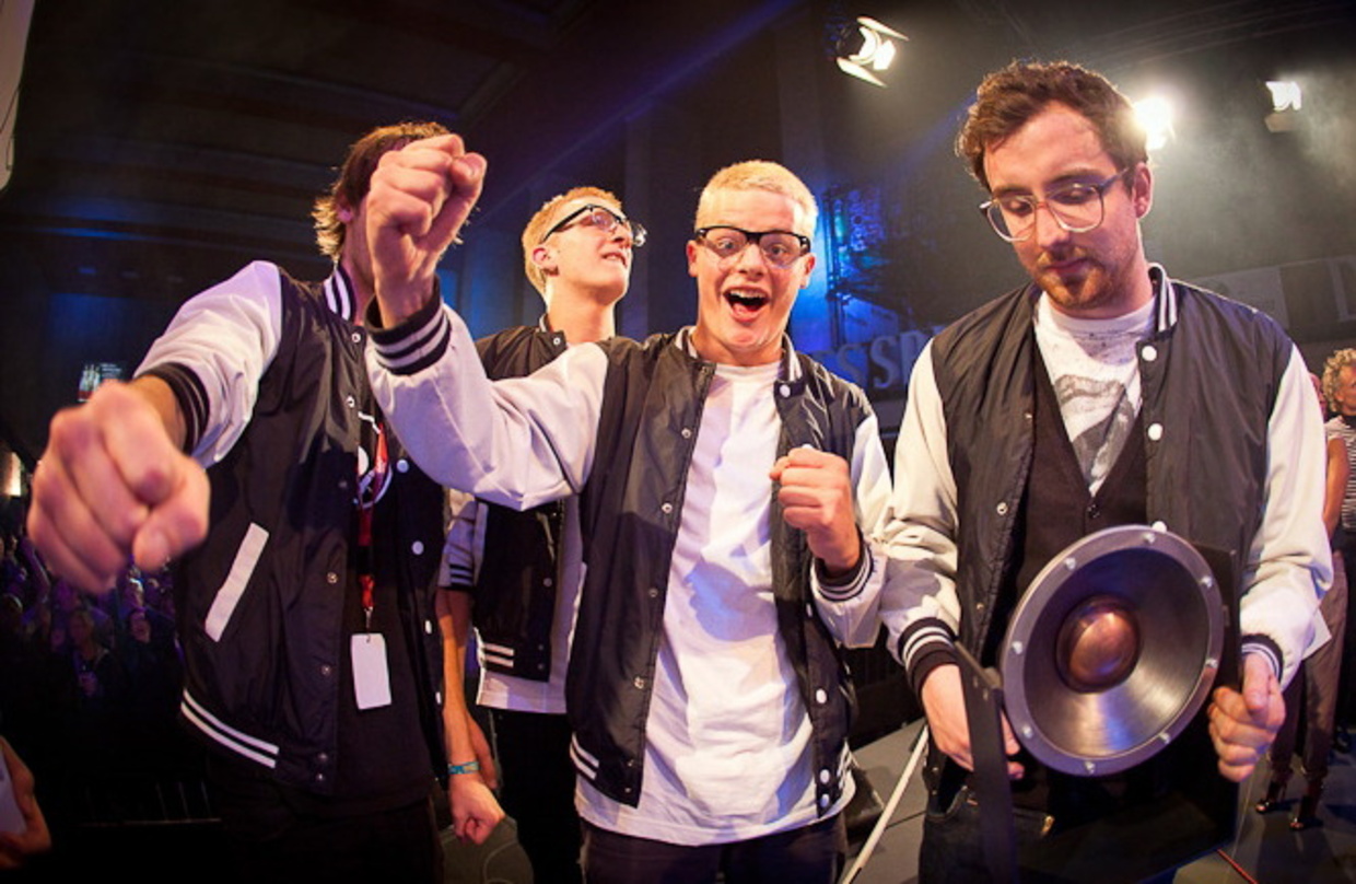 Gewinner des New Music Awards 2010: Kraftklub (MDR/Stephan Flad)