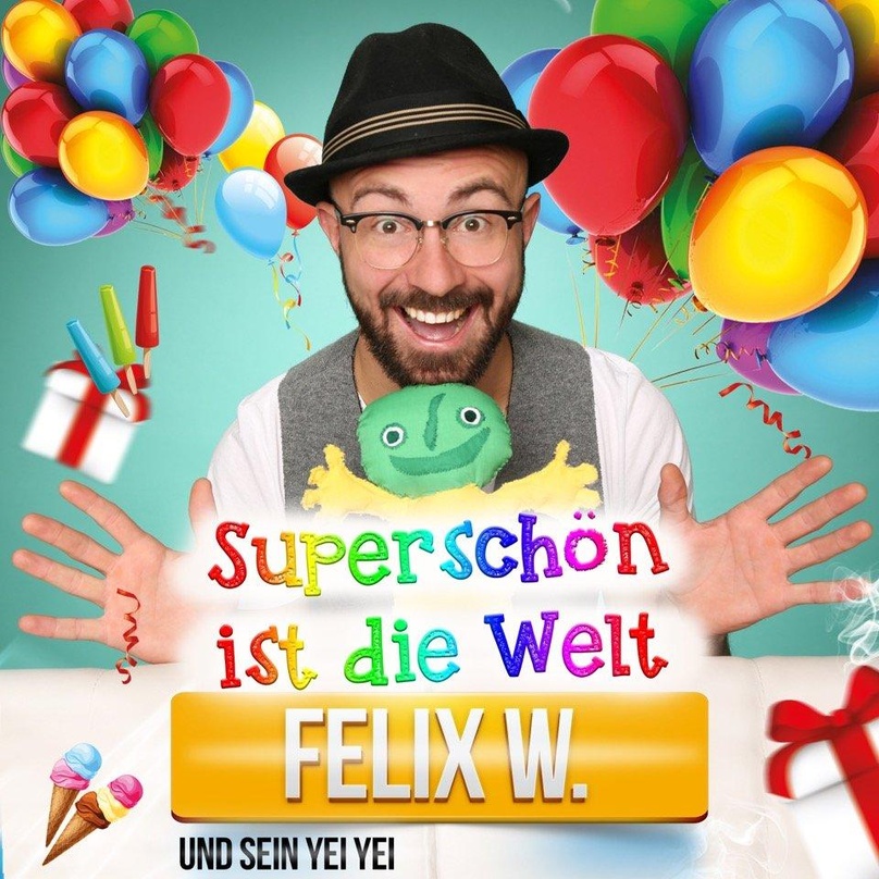 Erscheint bei Yeiyeiyei: das Debütalbum des Kindermusikers Felix W.