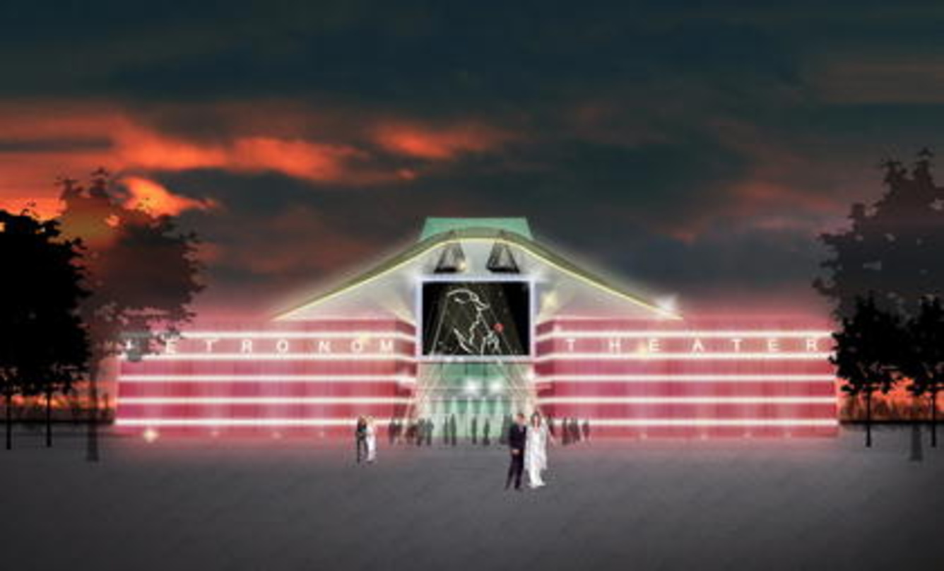 So soll's ab 18. Dezember aussehen: das neue Metronom Theater