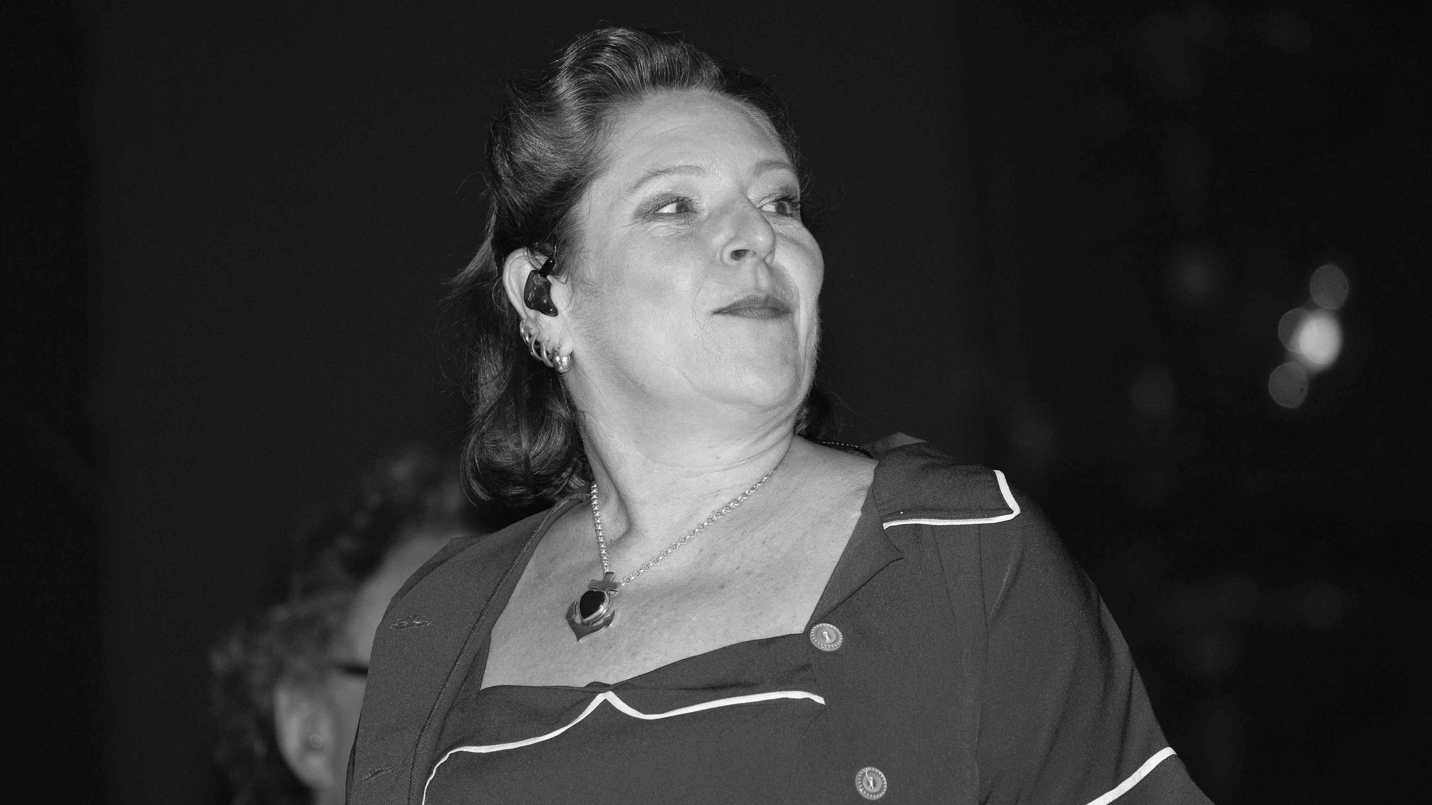 Verstorben im Alter von 55 Jahren: AnNa R., hier bei einem Konzert in Dresden am  16. August 2024.