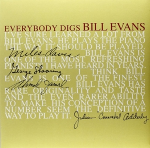 Bill Evans Trio – Everybody Digs Bill Evans