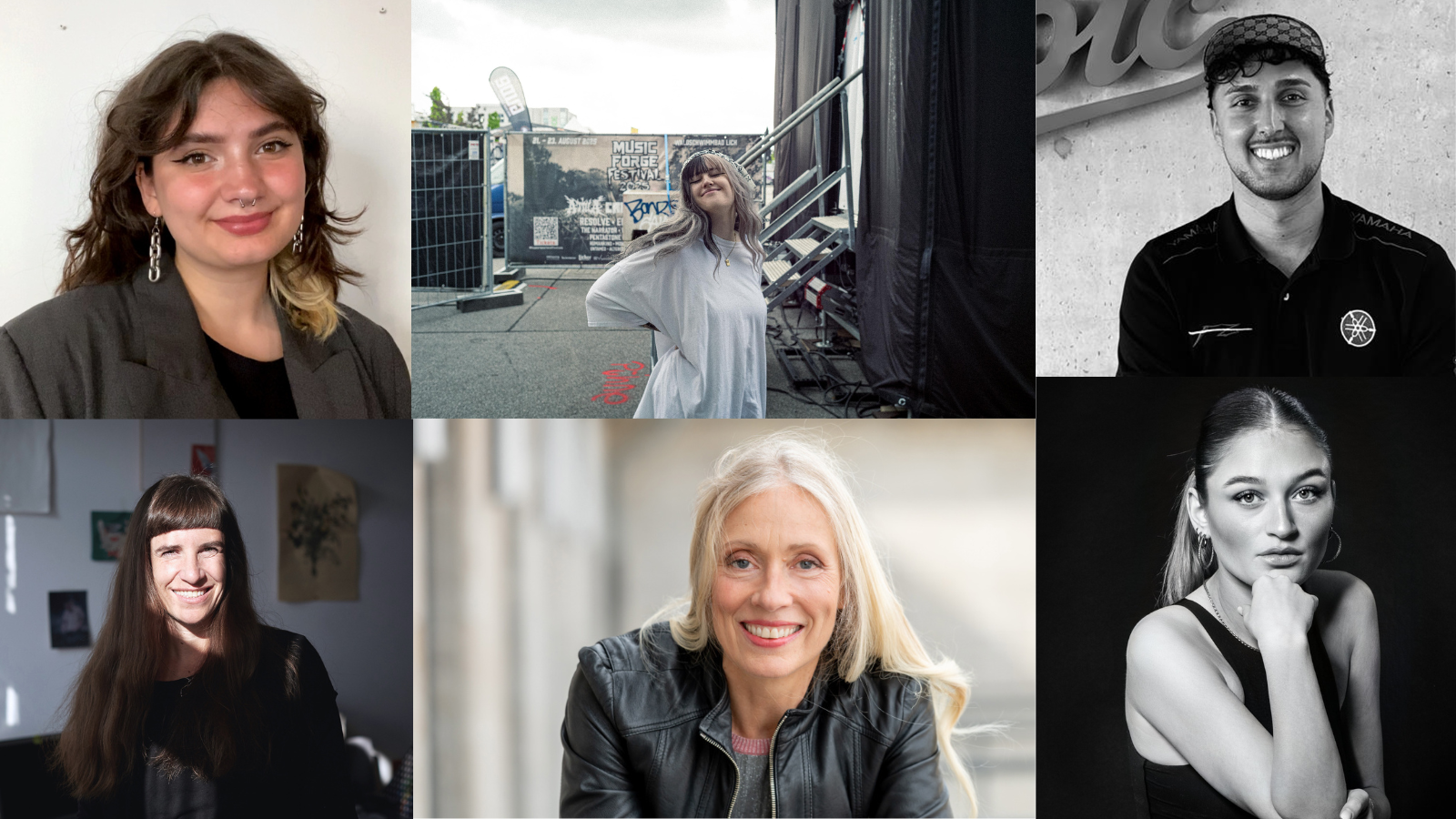 8bb00a40 694a 48f3 bc4b 9f294b4e3de0 Teil des Jugendprogramms (von links oben): Ronja Polak, Nelleke Schmidt, Noel Celik, Stephanie von Beauvais, Anja Caspary und Lara Bette.