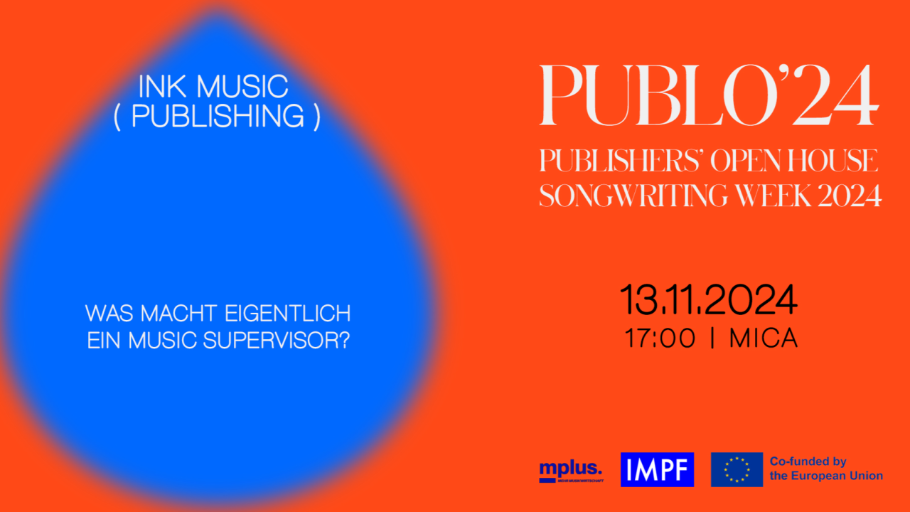 Widmet sich in der diesjährigen Pro Session dem Bereich Synch und Music Supervision: Ink Music.