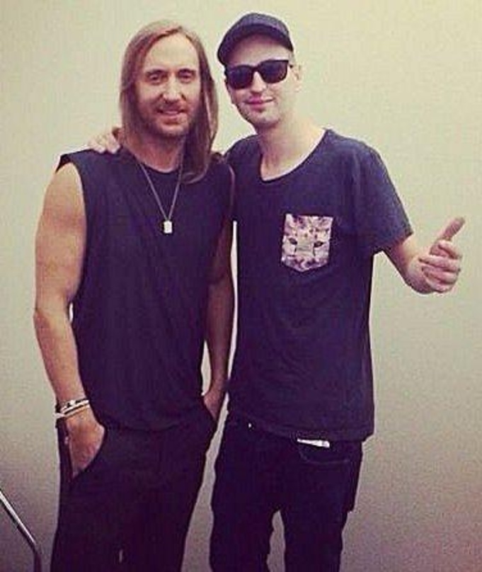 Französisch-deutsches Gipfeltreffen in London: David Guetta (links) und Robin Schulz