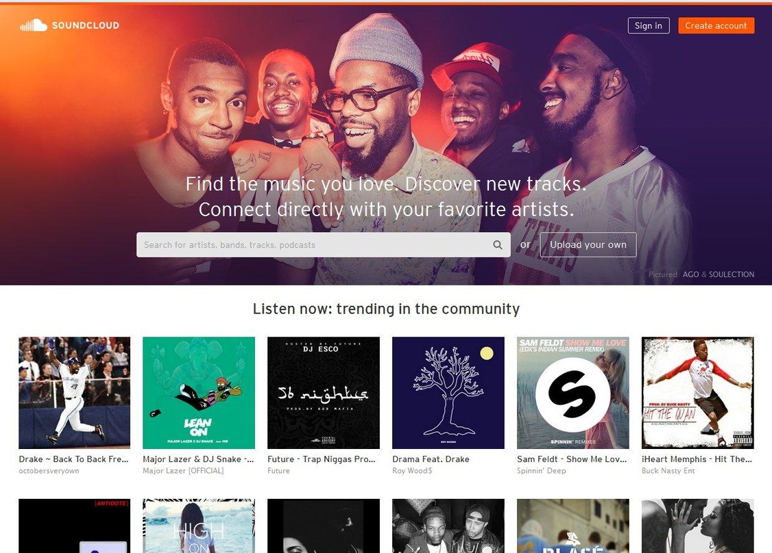 Konnte sich bislang mit Sony und Universal Music nicht einigen: Soundcloud
