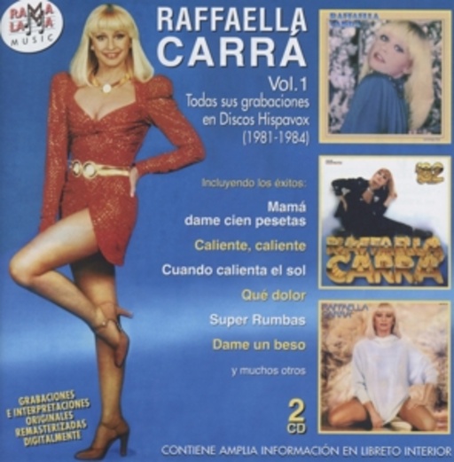 Raffaella Carra – Todas Sus Grabaciones En Discos Hispavox (1981-1984 )