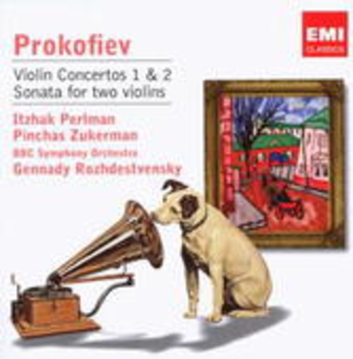 Itzhak Perlman/Gennadi Rozhdestvensky/Pinchas Zuckerman – Violin Concertos 1 & 2/Sonata For Two Violins (Nipper Collection)