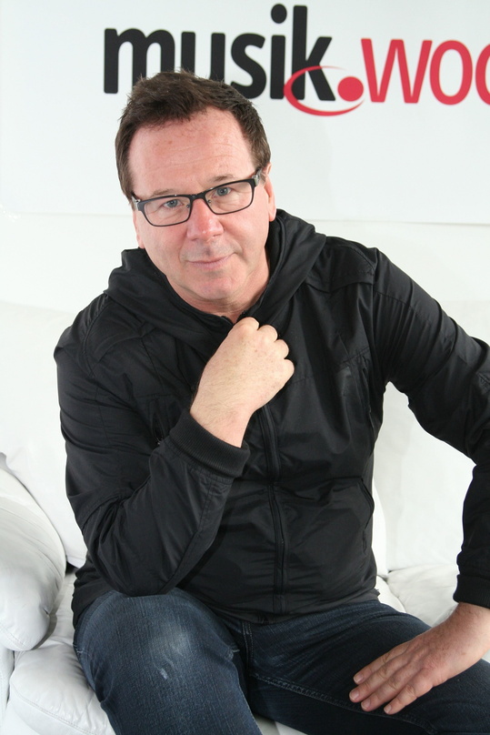 Auf der MusikWoche-Couch: Jim Kerr