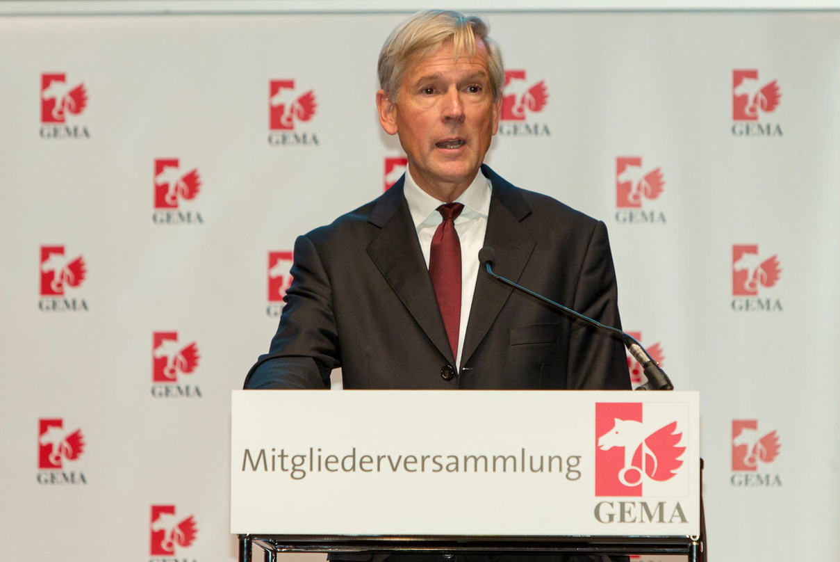 Gerät mit dem ICE-Projekt von GEMA, PRS und STIM ins Visier der EU: Harald Heker