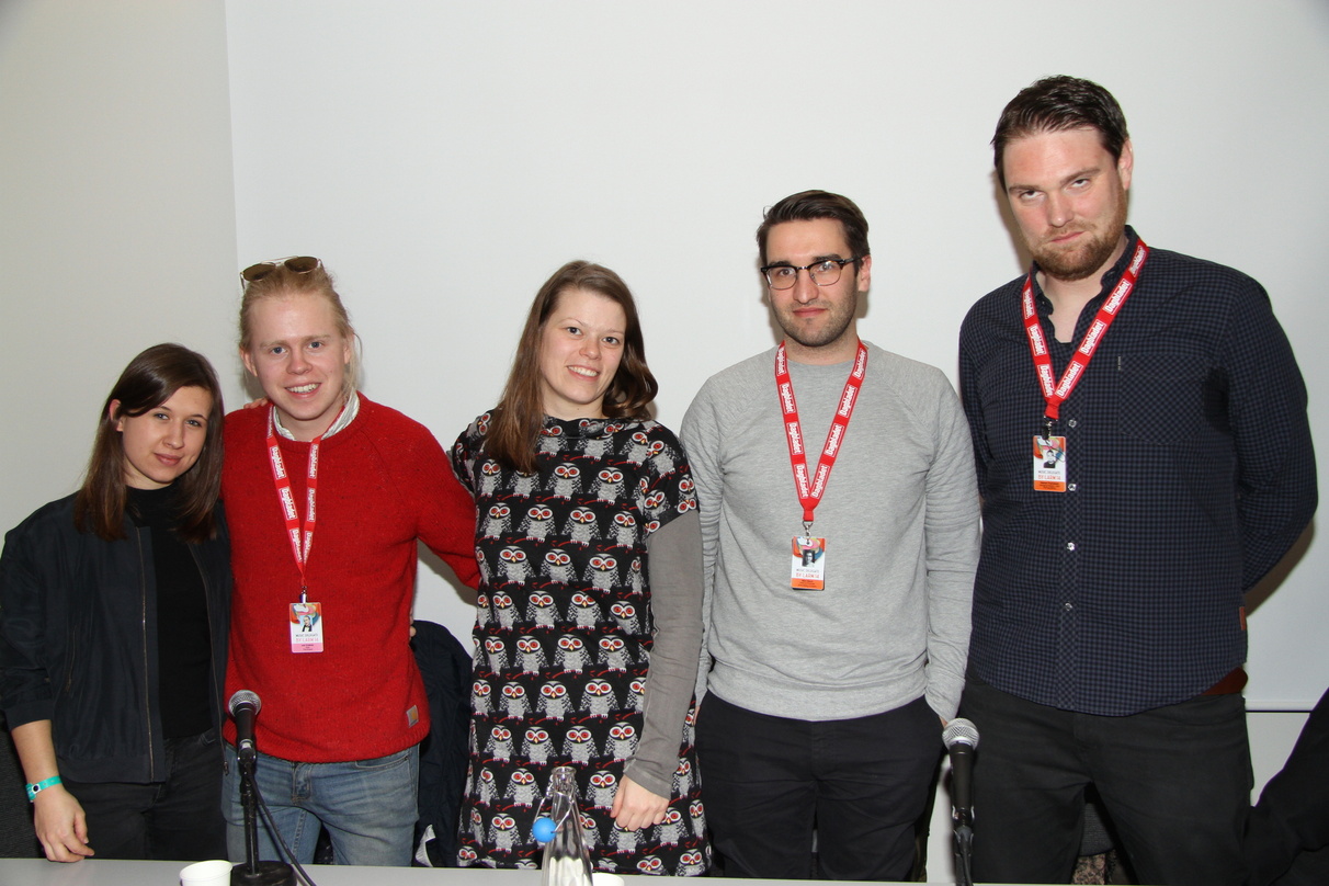 Informierten über den deutschen Livemarkt bei by:Larm in Oslo (von links): Annika Hintz (MS Dockville), Axel Vindenes (Kakkmaddafakka), Julia Gudzent (Melt), Björn Bauch (Schoneberg) und S...