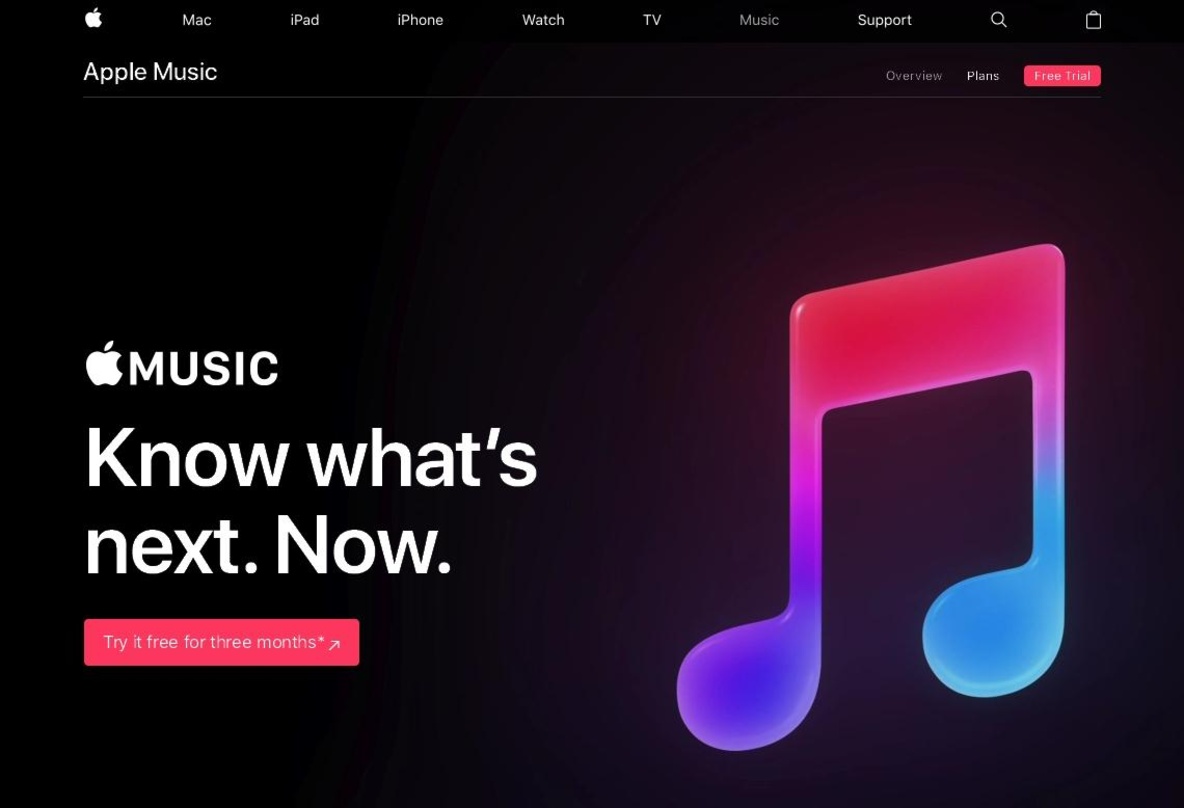 Soll die Zahl der Abonnenten im Vorjahresvergleich um 75 Prozent gesteigert haben: der Streamingdienst Apple Music
