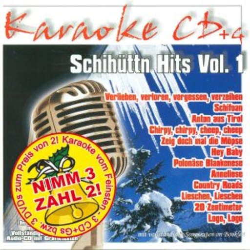 Diverse – Schihütten-Hits Vol. 1 - Karaoke