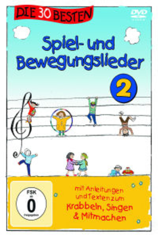 Simone Sommerland/Karsten Glück & Die Kita-Frösche – Die 30 besten Spiel- und Bewegungslieder 2 - Die DVD