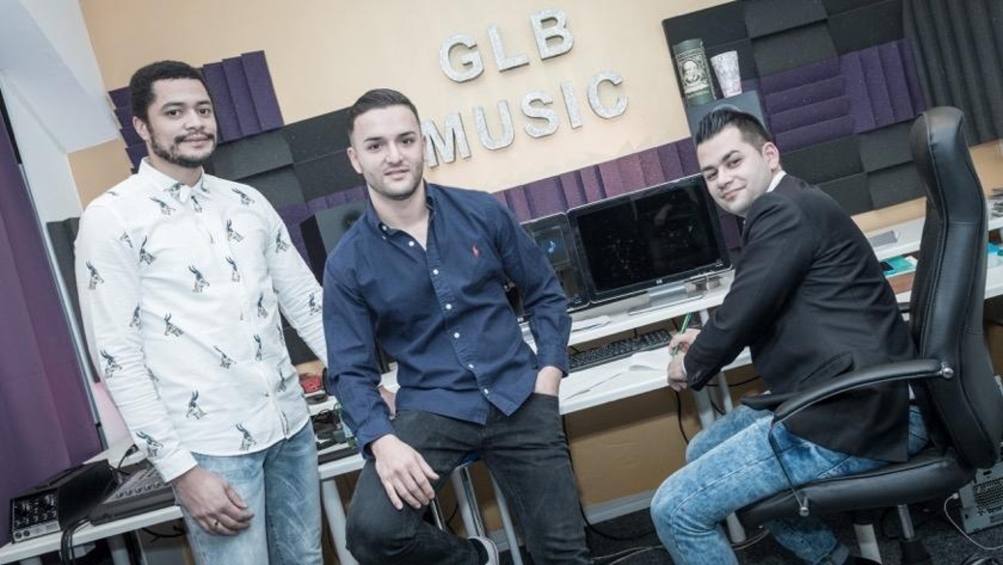 Veröffentlichen auf Niro Sounds (von links): Daniel, Marco, Koray von GLB
