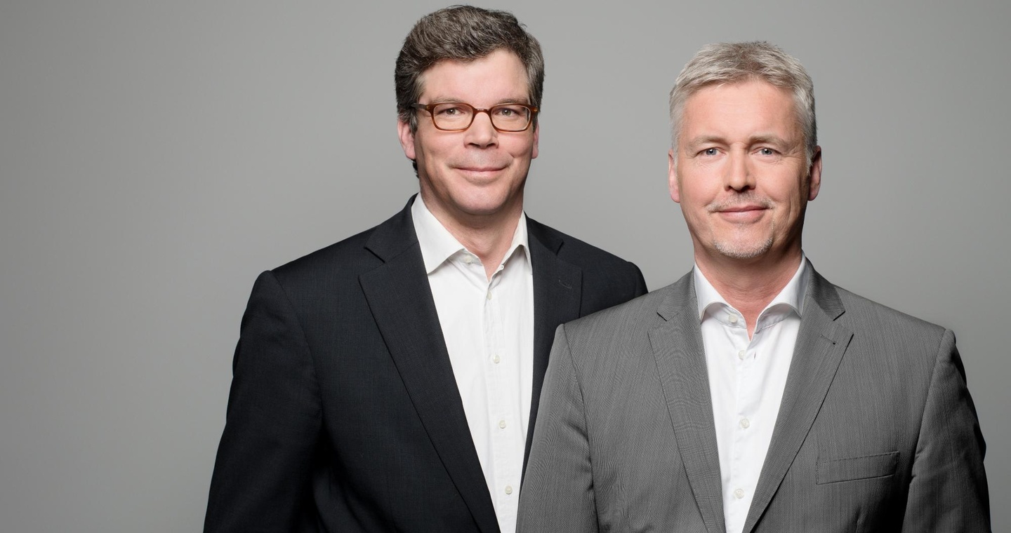 Freuen sich über das gute Ergebnis: Tilo Gerlach (links) und Guido Evers
