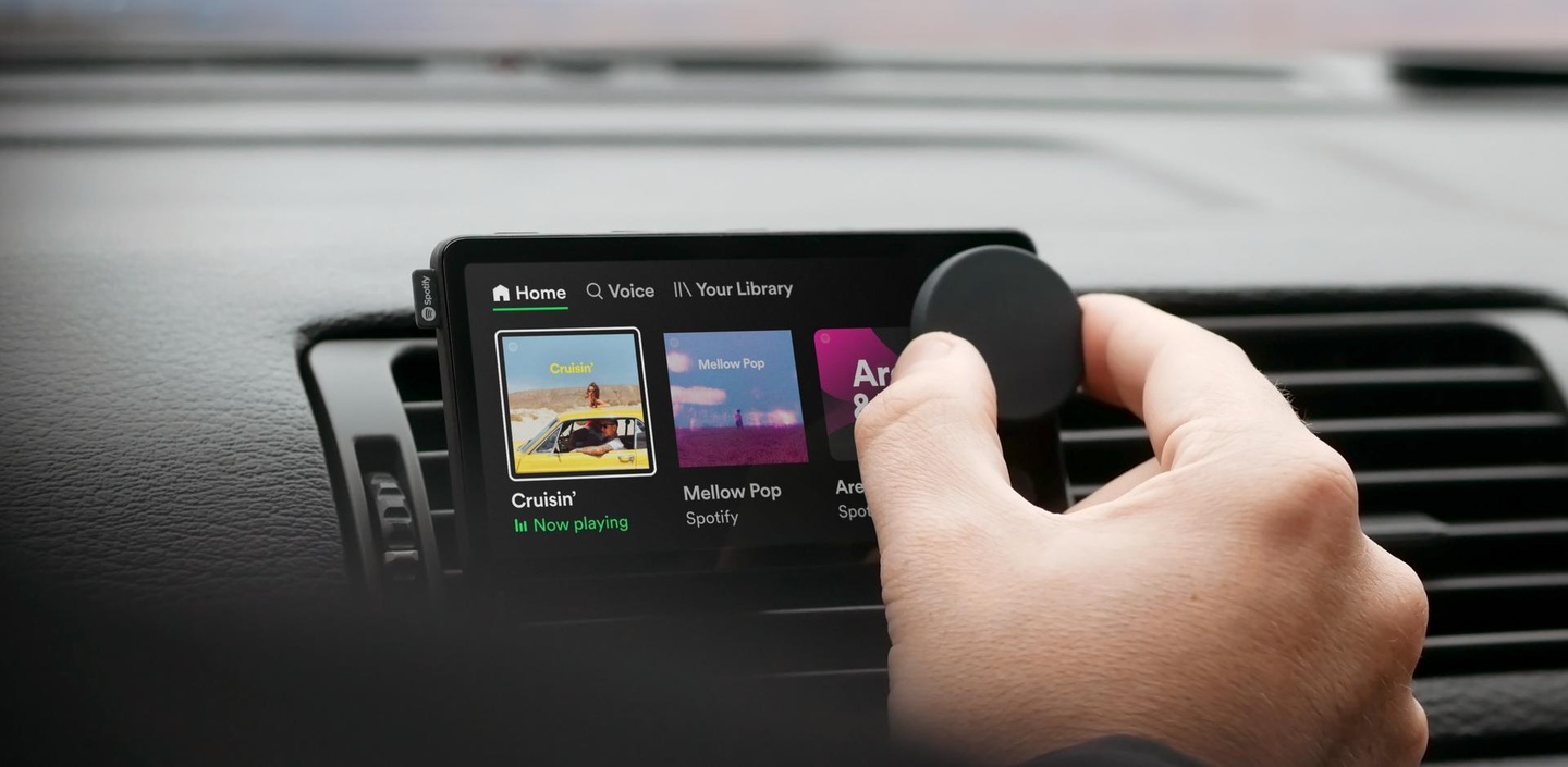 Zunächst nur in den USA verfügbar: das Spotify Car Thing