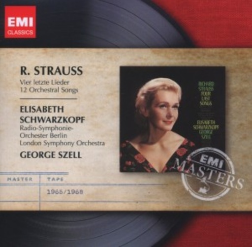 Elisabeth Schwarzkopf – Vier letzte Lieder/Zwölf Orchesterlieder