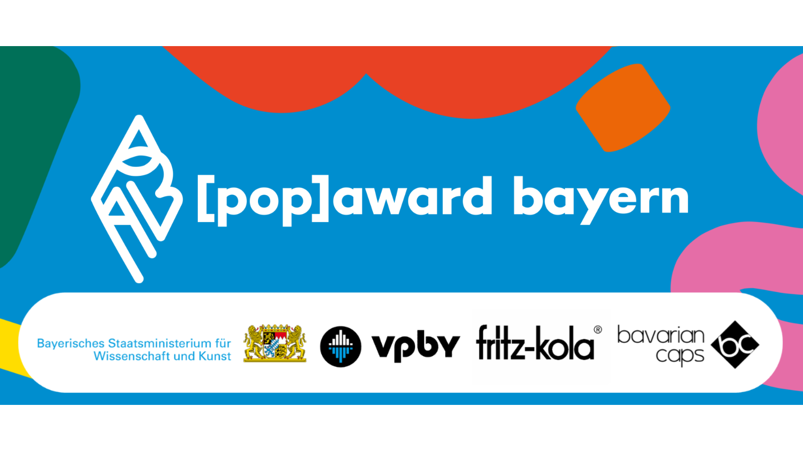 Zum 35. Mal: der [pop]award Bayern.