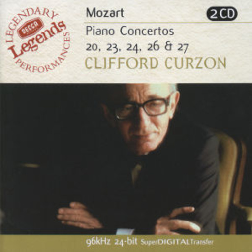 Clifford Curzon – Piano Concertos 20, 23, 24, 26 & 27 (Decca Legends 1976/96kHz 24-bit)