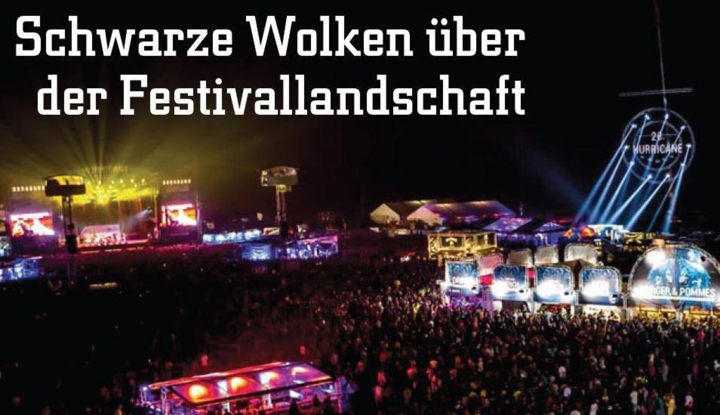 Auch dieses Open Air hatte 2016 unter Unwettern zu leiden: das Hurricane Festival