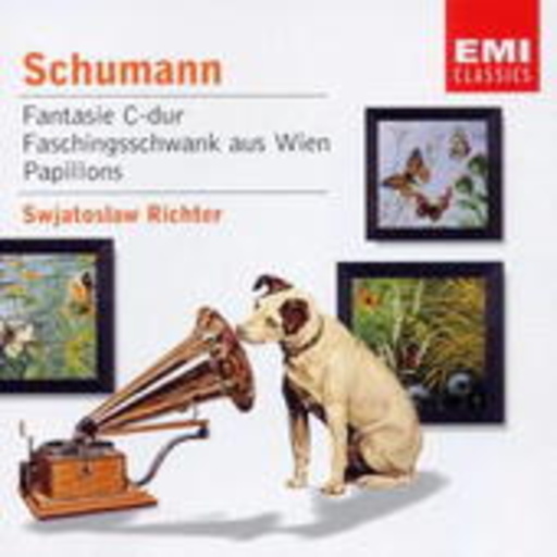 Sviatoslav Richter – Fantasie C-dur/Faschingsschwank aus Wien/Papillons (Nipper Collection)