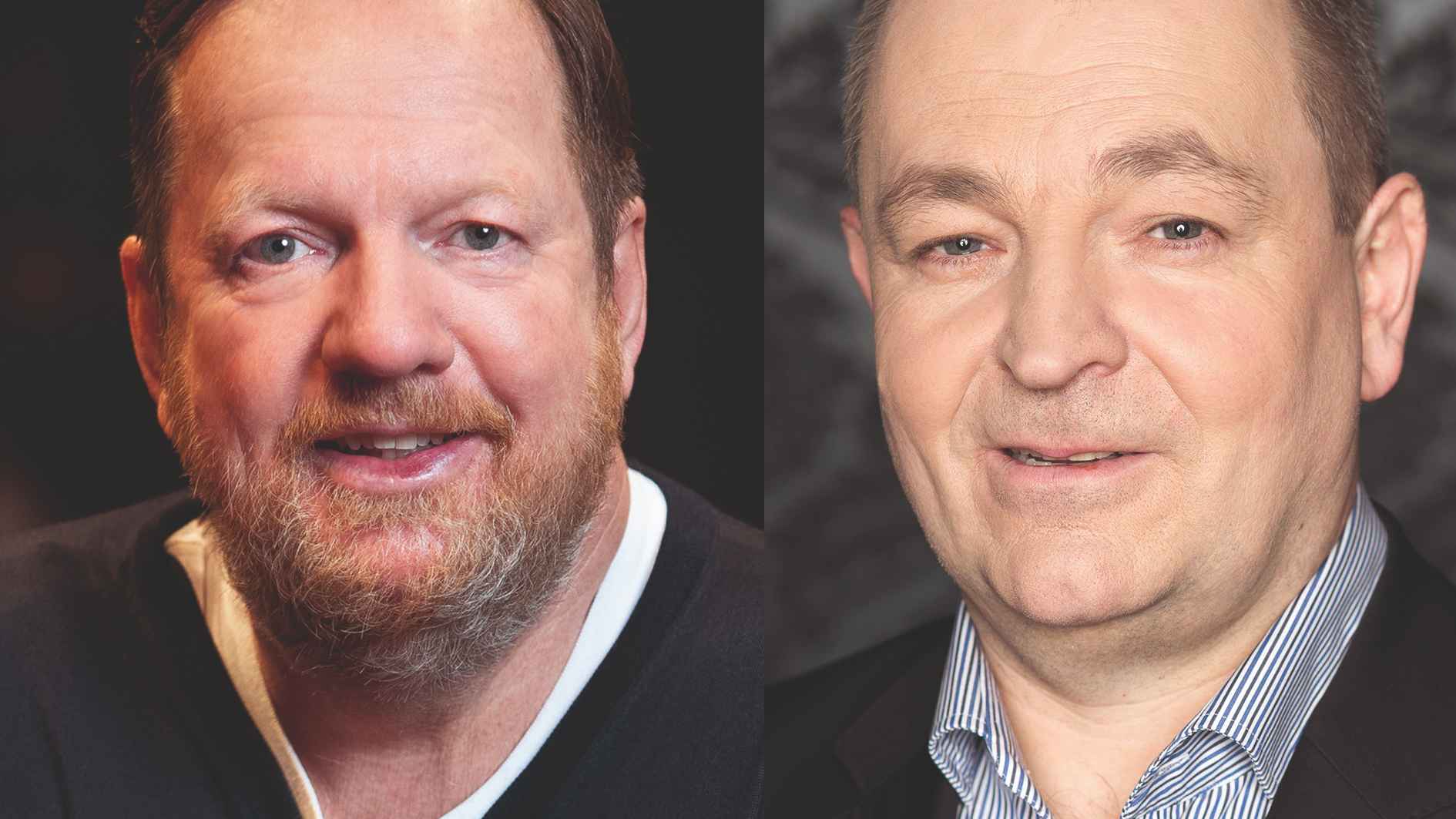 Treten gemeinsam ins Scheinwerferlicht: Ralf Kokemüller (links) und Dieter Semmelmann.