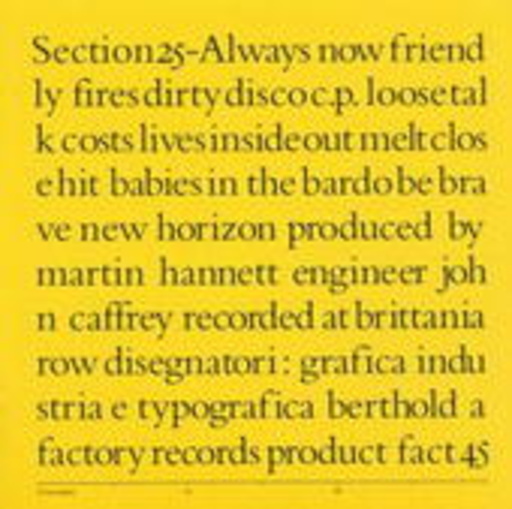 Section 25 – Always Now