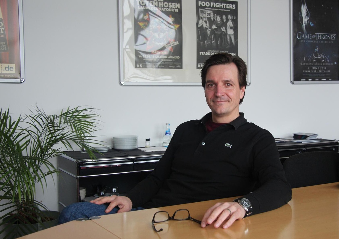 Will in den kommenden Jahren mit der DEAG national und international weitere Partner finden: Christian Diekmann