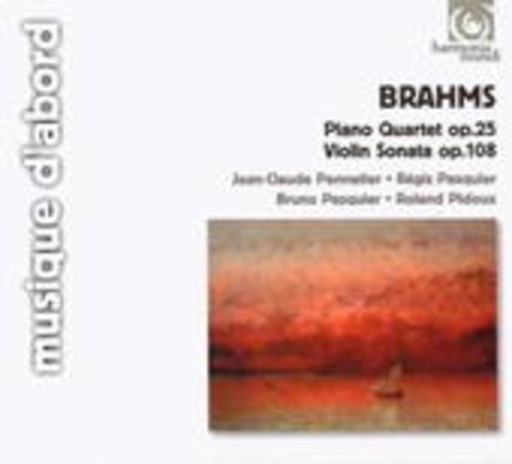 Diverse – Klavierquartett G-Moll Op. 25, Violinsonate D-Moll Op. 108