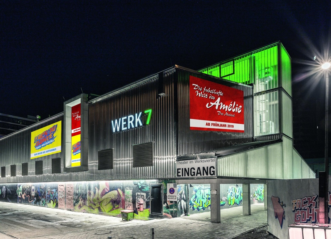Ort des Geschehens: das Werk7 in München