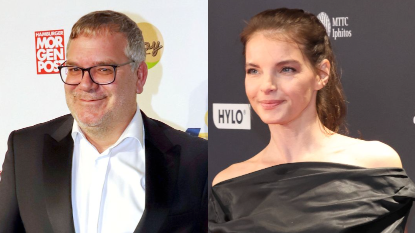Urteilen, wer nach Basel fahren darf: Elton und Yvonne Catterfeld.