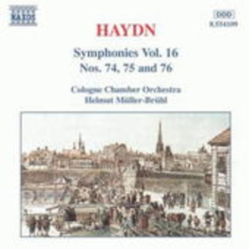Kölner Kammerorchester/Müller-Brühl – Symphonies Vol. 16 Nos. 74, 75 and 76