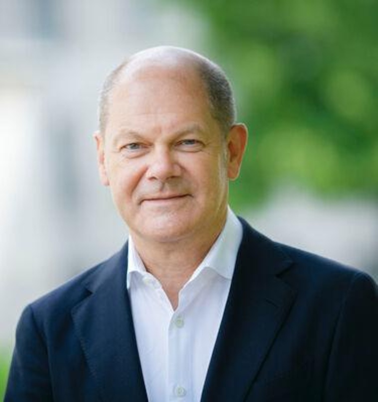 Spricht zur Eröffnung: Olaf Scholz