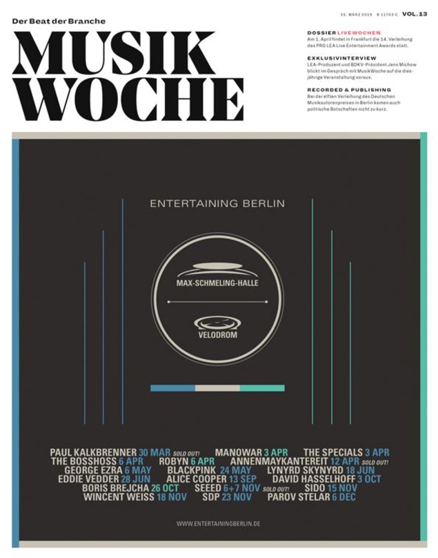Die E-Paper-Ausgabe von MusikWoche Vol. 13/2019