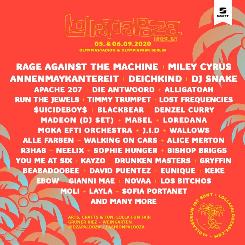 923d3d99339e56c0392ddabeb907f6b3e52dd7b1726bc4d3df16681345510e17 Findet erst 2021 statt: Lollapalooza Berlin