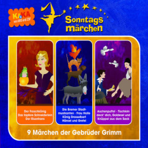 Diverse – KiKa Sonntagsmärchen - 9 Märchen der Gebrüder Grimm
