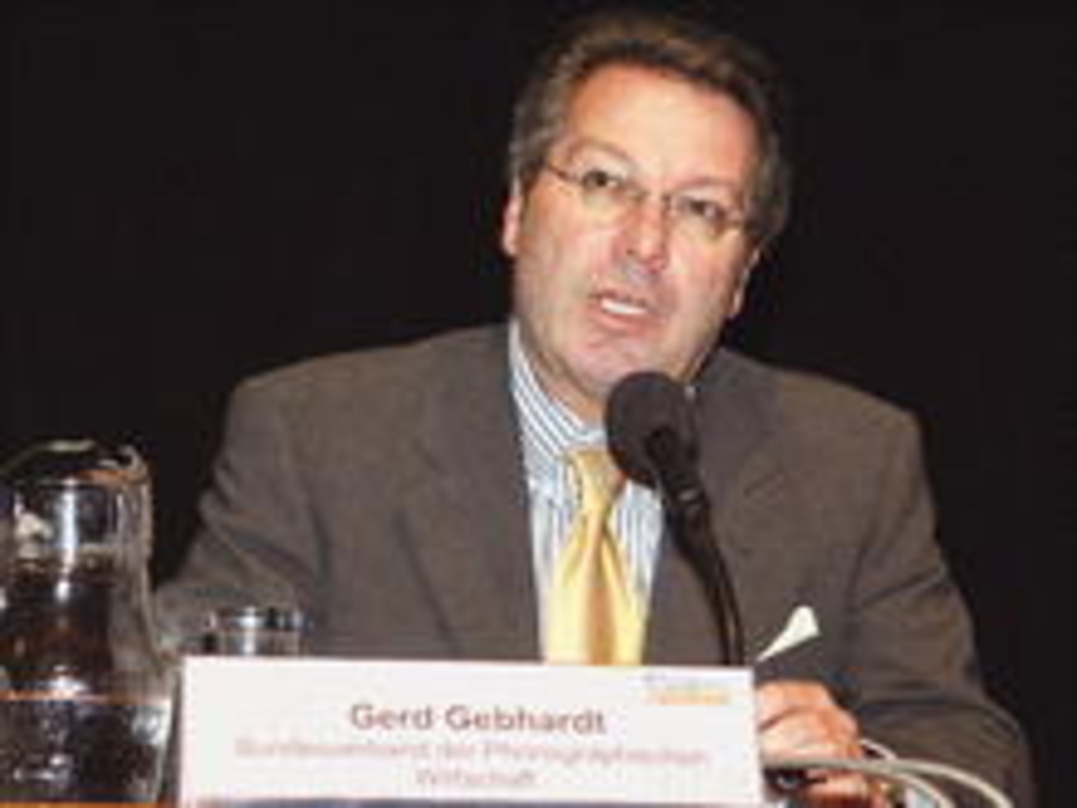 Im Minus: Gerd Gebhardt