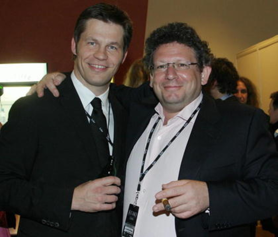 Stärken die Internationale auf der Popkomm: Frank Briegmann (l.) und Lucian Grainge