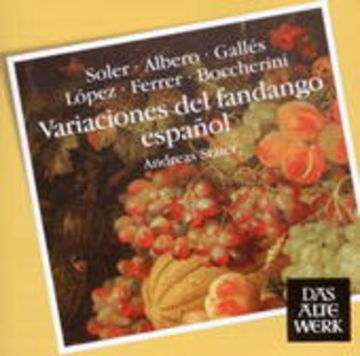 Andreas Staier – Variationes Del Fandango Espagnol - DAW