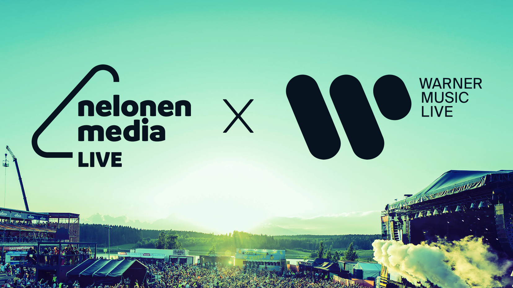 Wollen noch enger zusammenarbeiten: Warner Music Live und Nelonen Media Live.