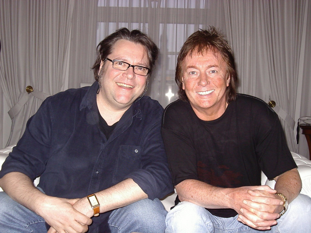 Neue Verlagspartner: Chris Norman (r.) und Jörg-Ingram Hiller