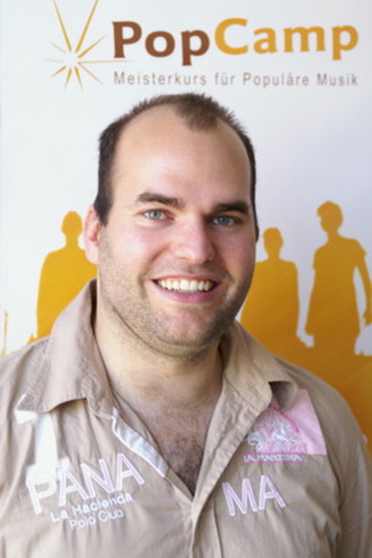 Wieder beim PopCamp dabei: Henning Rümenapp
