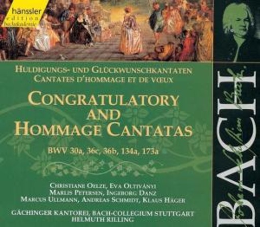 Bach-Collegium Helmut Rilling – Congratulatory And Hommage Cantatas Vol. 139