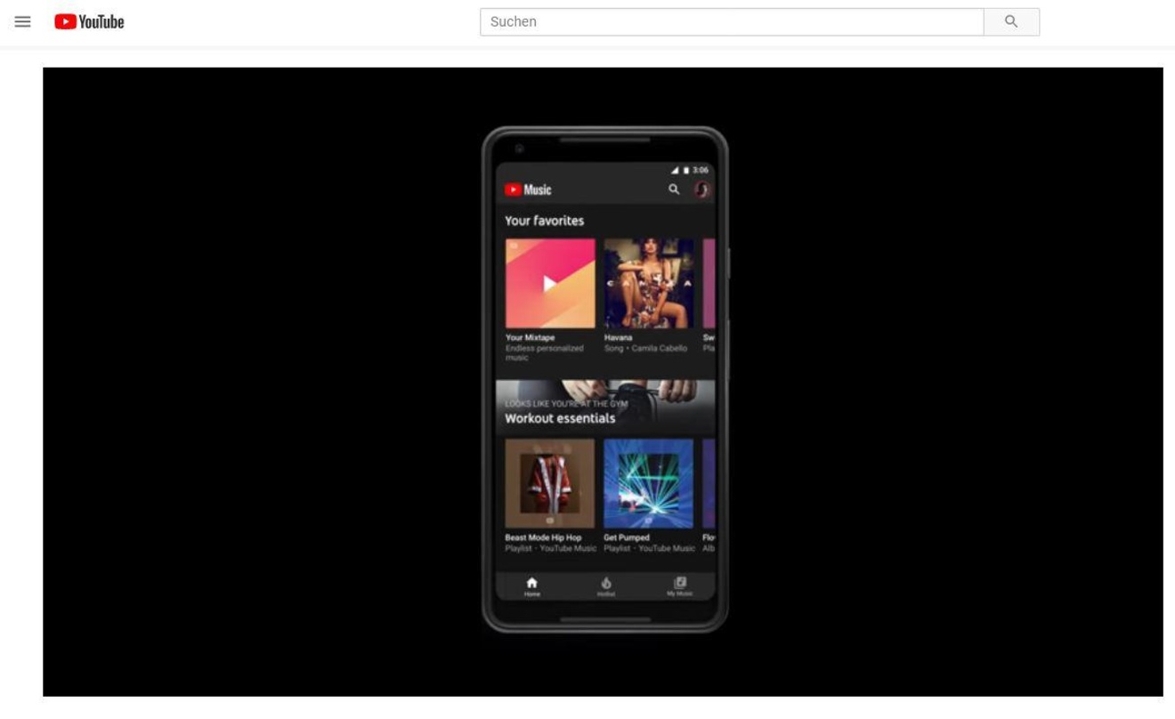Ging vor einem knappen Jahr in Deutschland ans Netz: YouTube Music