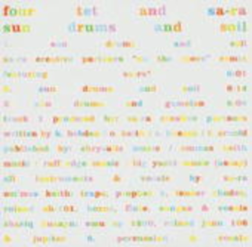 Four Tet – Sun Drums And Soil