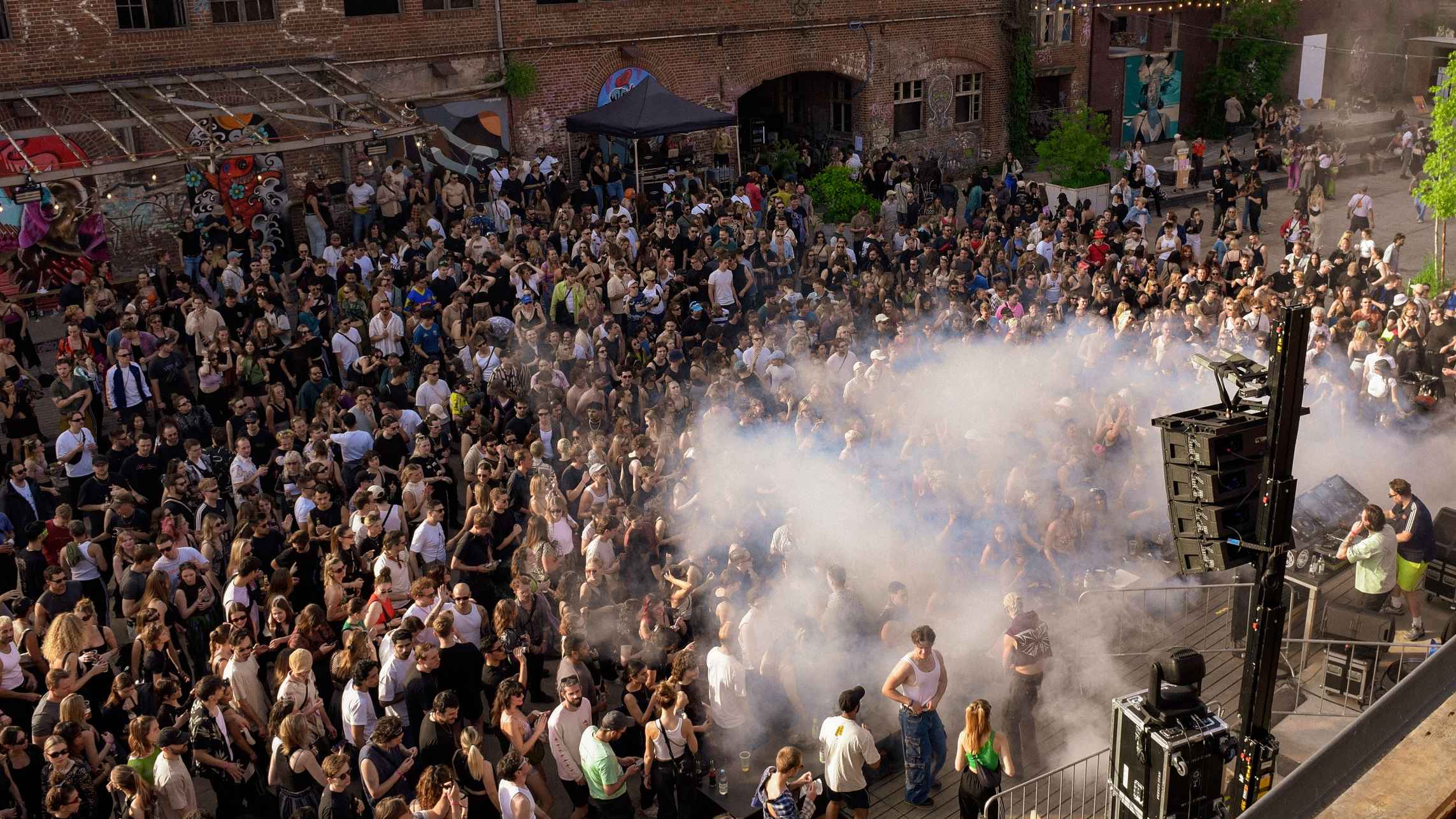 94703438 b042 41d5 8ba6 1ce8e34bed66 Hier fand das Home Again Club Festival statt: das RSO-Areal in Berlin.